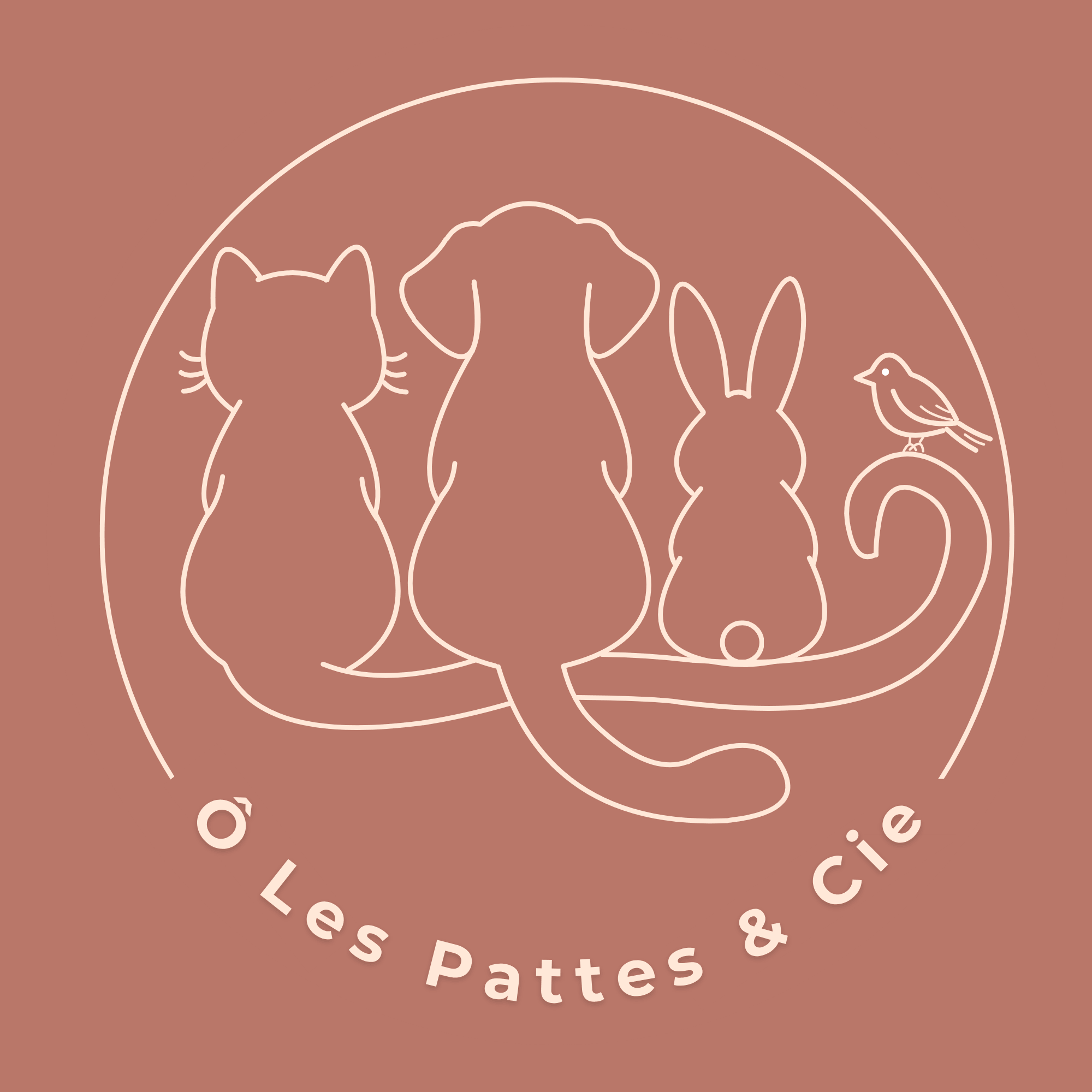 Logo Ô Les Pattes & Cie